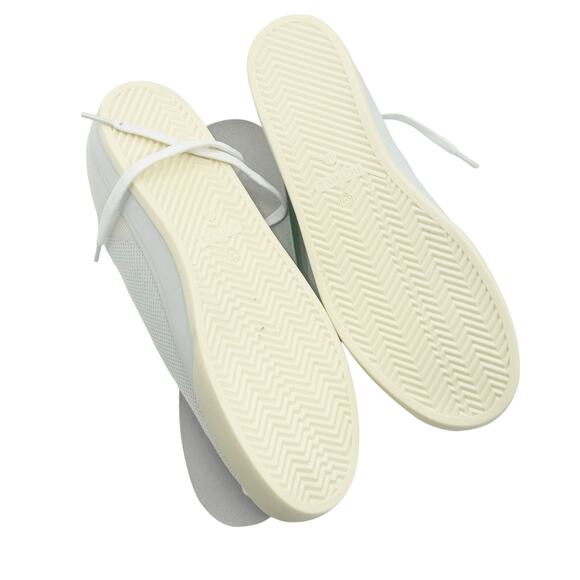 Rothy’s The Lace Up Sneaker Soft Flexible Upper Bright White Size W11.5 NWOB - Picture 6 of 10